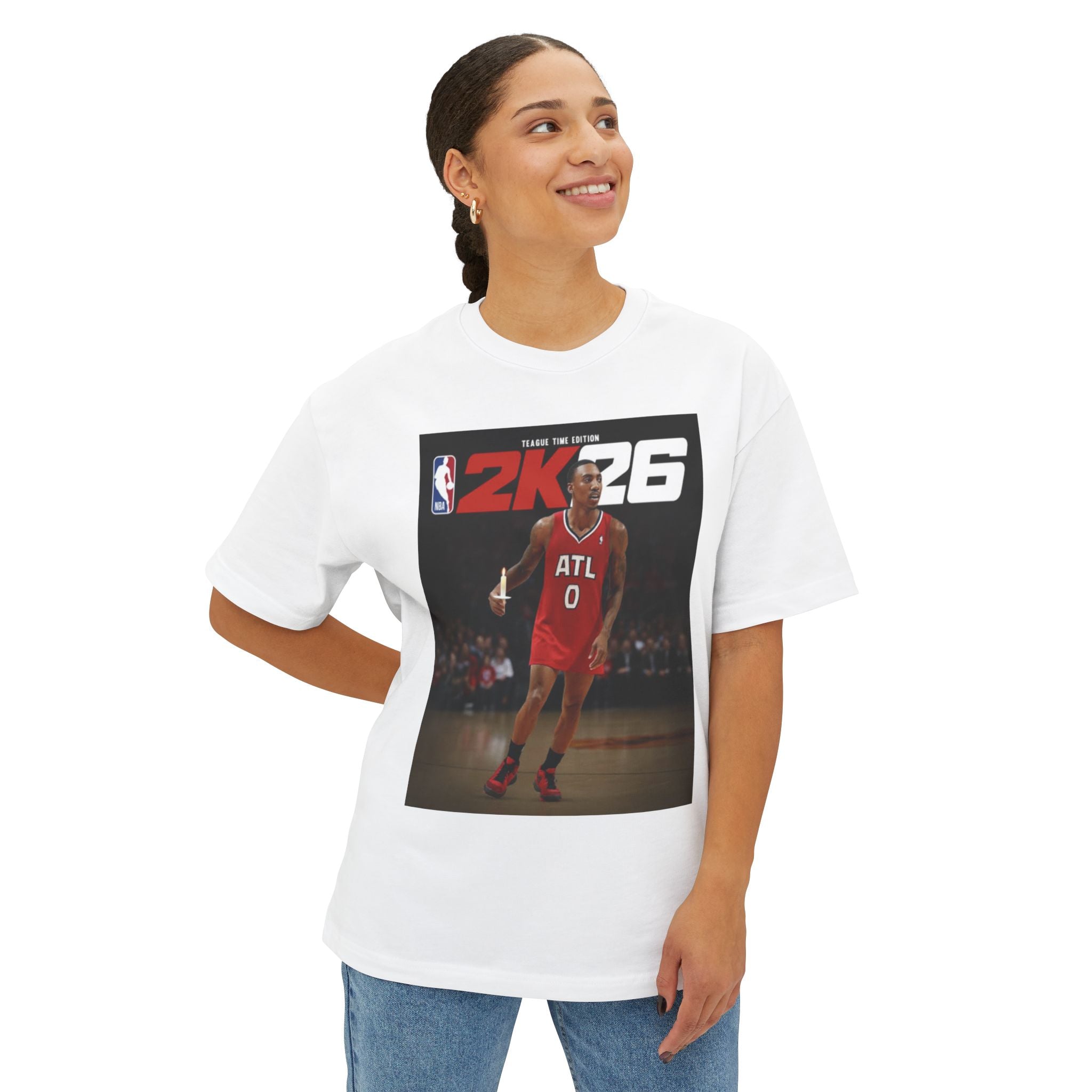 Teague Time Unisex Oversized Tee, Cool Casual Shirt, Sports Apparel, Streetwear Style, Graphic Tee
